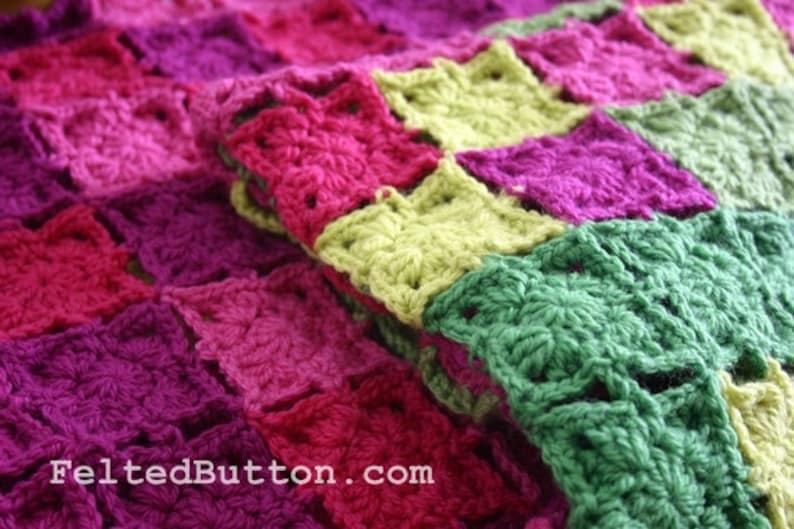 Colorful Crochet Blanket Pattern, Flying Colors image 2