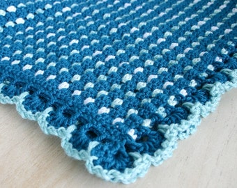 Dit Dah Blanket Crochet Pattern