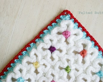 Crochet Pattern, Crazy-Good Mat, Blanket, Rug