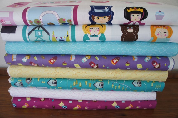 Andover Kelly Lee-Creel Storybook Lane Good Girls Toss Doll Purple E Fabric Yard Andover Kelly Lee-Creel Storybook Lane Good Girls Toss Doll Purple E Fabric Yard