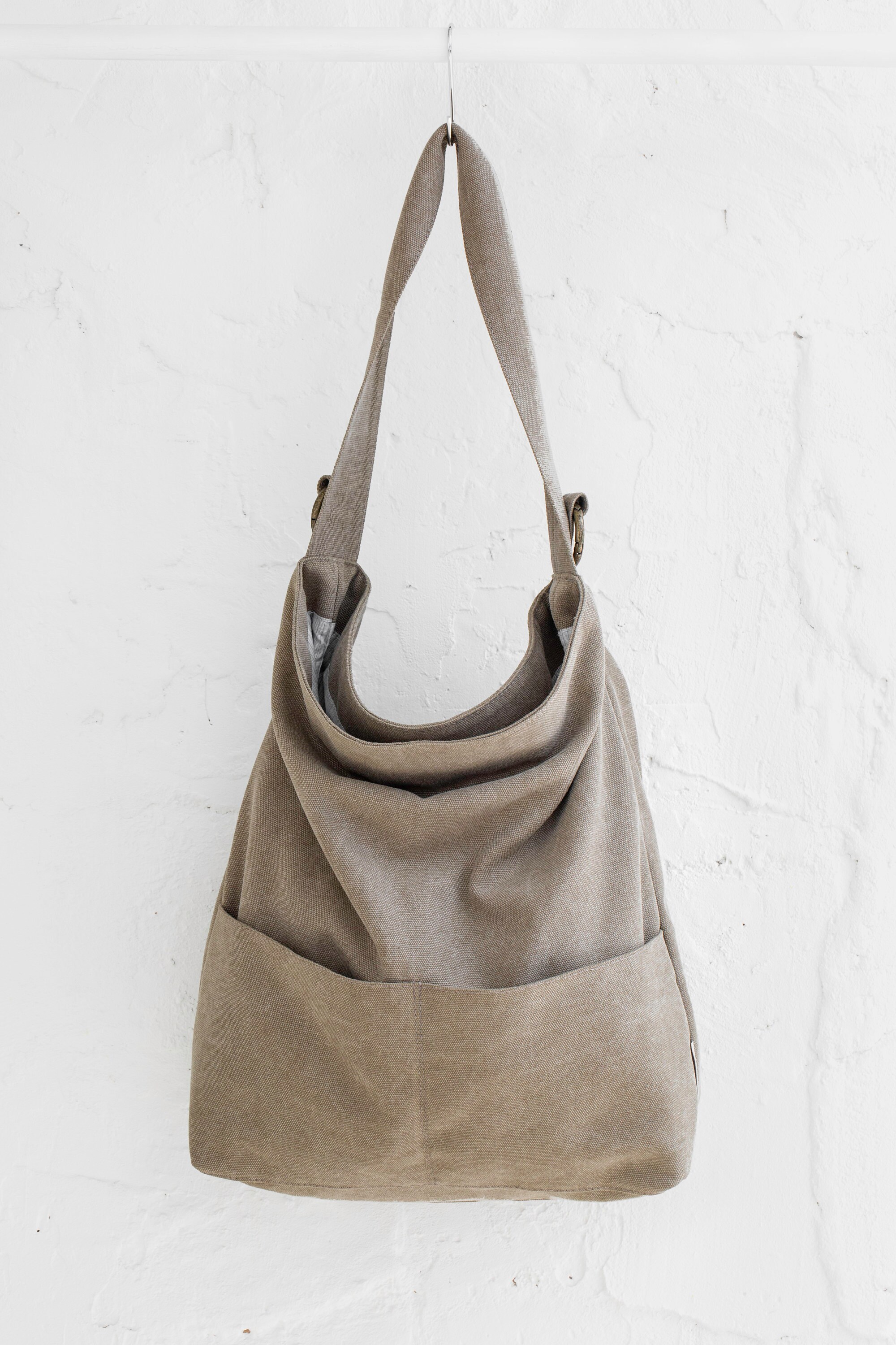 Womens Canvas Grocery Tote Handbags Casual CrossBody Shoulder Bag Metal Rock Member Essential Shopping Hobo bag