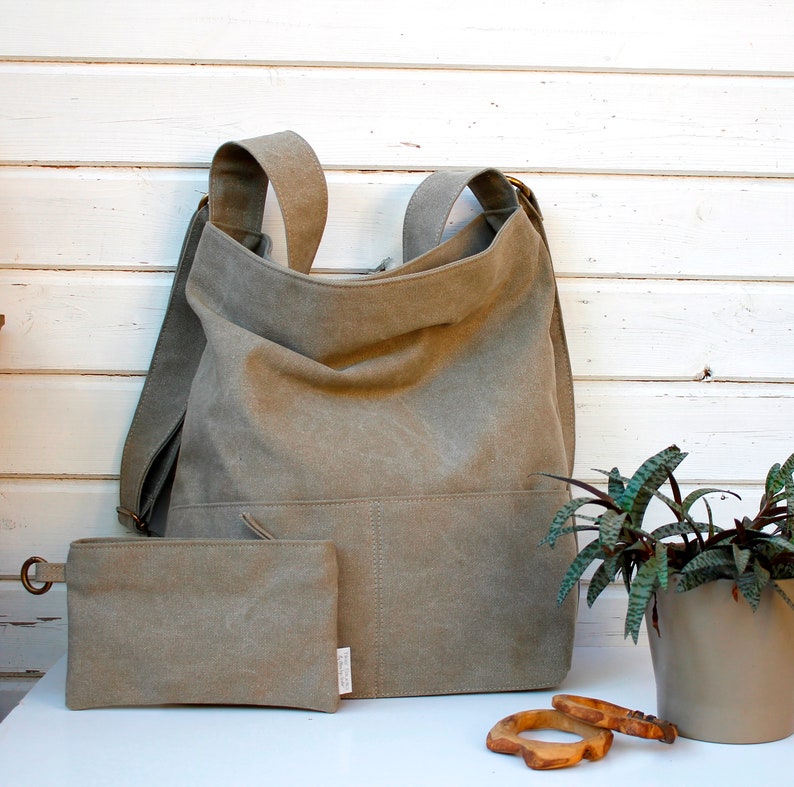 vegan canvas purse