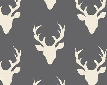 Buck Forest Mint Fabric