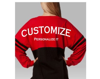 custom spirit jerseys