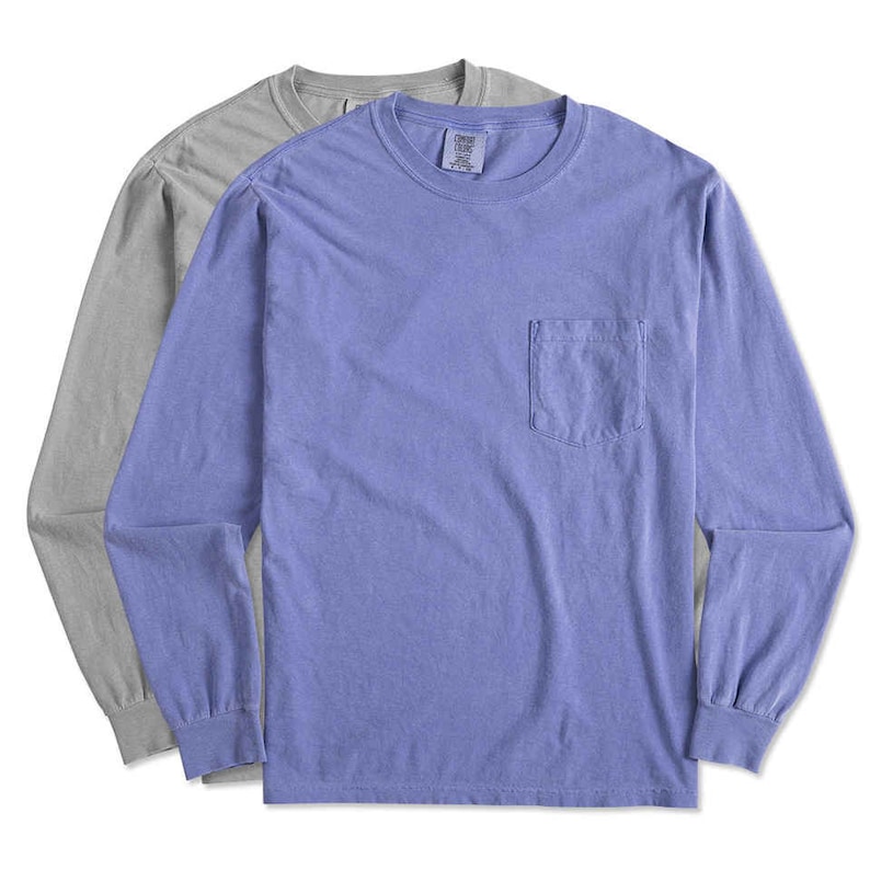 comfort color long sleeve