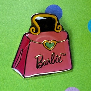 Barbie Pink Purse Pin New Old Stock in Original Package Mattel 1999  FREE Usa Shipping