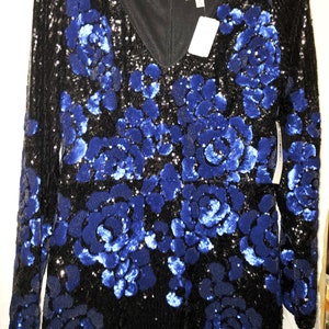 badgley mischka blue floral dress Badgley Mischka Wonder Floral Pointed Toe Pump main image 1