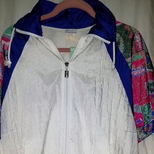 Vintage Sergio Tacchini Tracksuit, 90s Nylon Windbreaker Set