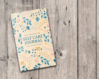 Self-Care Journal, Writing Prompts, Mental Health Journal, Wellness Notebook, Guided Journal, Mindfulness Workbook, Self-Care Notebook