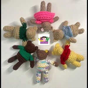 Handmade Mini Crochet teddy bears | Baby shower Gifts | Gifts
