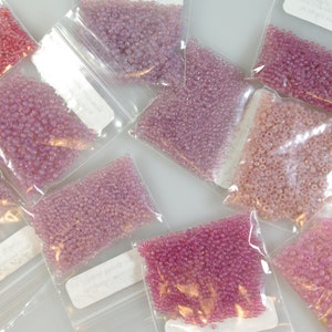 Chiamando tutti gli amanti del ROSA... 100g perline di semi Confezione regalo