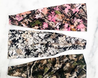 Fascia per yoga Tree Camo: fascia per allenamento antiscivolo