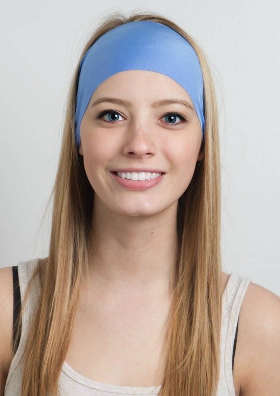 Wide Headband Womens Headband Wicking Headband Running Etsy