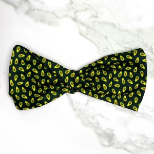 Yoga Headband with Avocado Print - Twisted Headwrap - Non Slip Wide Headband.