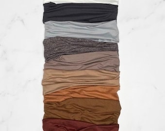 Extra Wide Yoga Headband: Non-Slip, Soft Stretch Headwrap