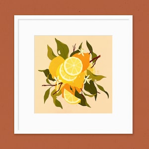 Lemons Mini Print