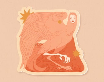 Harpy Waterproof Vinyl Sticker