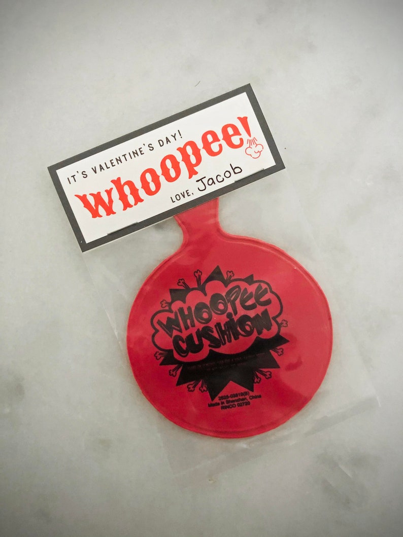 Whoopee Cushion Valentines Whoopie Valentines Love Stinks Valentines Boy Valentines Printable Valentines INSTANT DOWNLOAD image 2