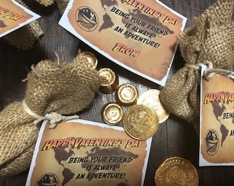 Indiana Jones Valentines - Adventure Valentines - Boy Valentines - Printable Valentines - INSTANT DOWNLOAD