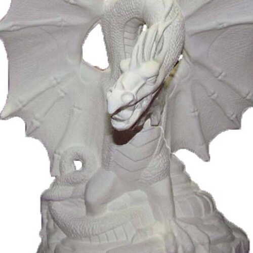 Ceramic Bisque Dragon Ready to Paint Etsy