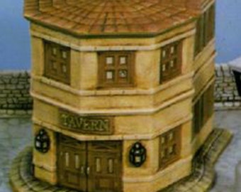 Village Tavern House 6&quot; x 5&quot; ceramic bisque ready to paint