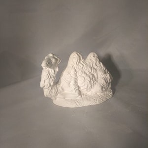 Nativity Camel Sitting 3" x 5" Ceramic Bisque, Ready To Paint