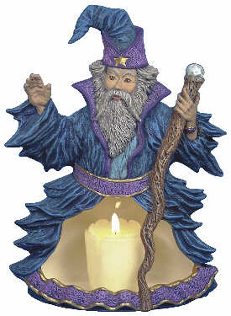 Wizard Chimnea 8 Ceramic Bisque Ready to Paint Etsy
