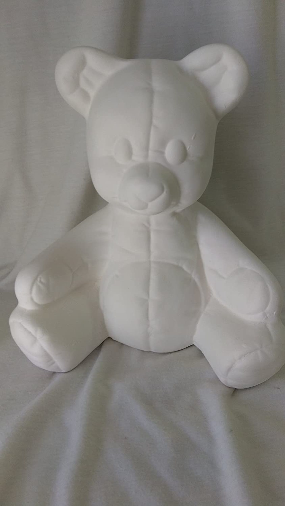 5 Softy Teddy Bear Banks Ready to Paint Ceramic Bisque Etsy