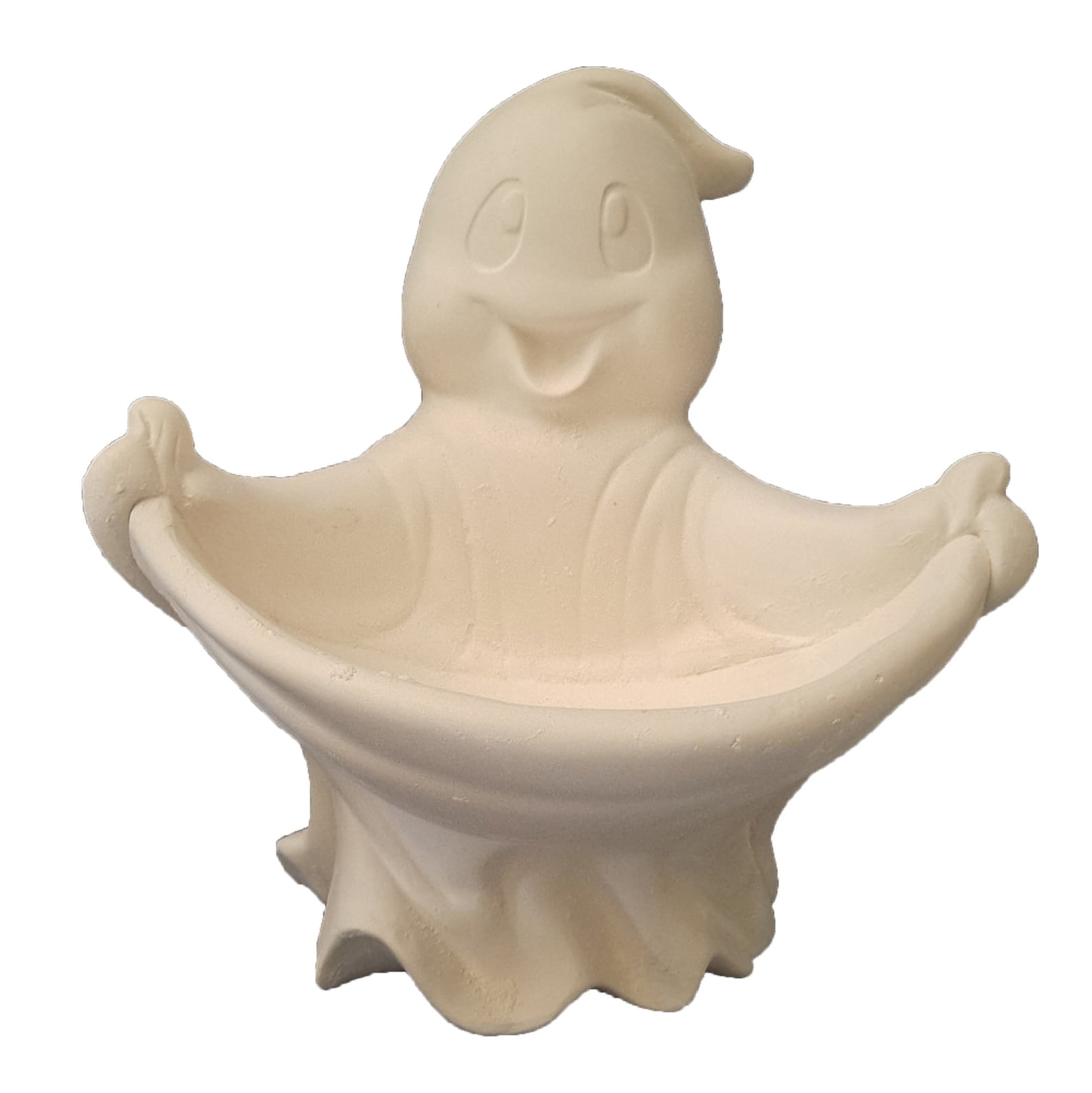 Ghost Candy Dish 10 Ceramic Bisque Ready to Paint Etsy