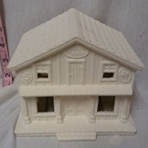 Sweet House Village 5" Ceramic Bisque, Ready To Paint