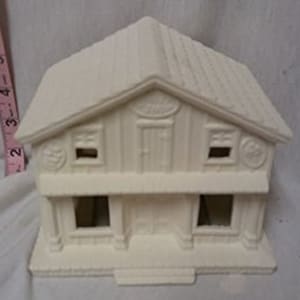 Sweet House Village 5&quot; Ceramic Bisque, Ready To Paint