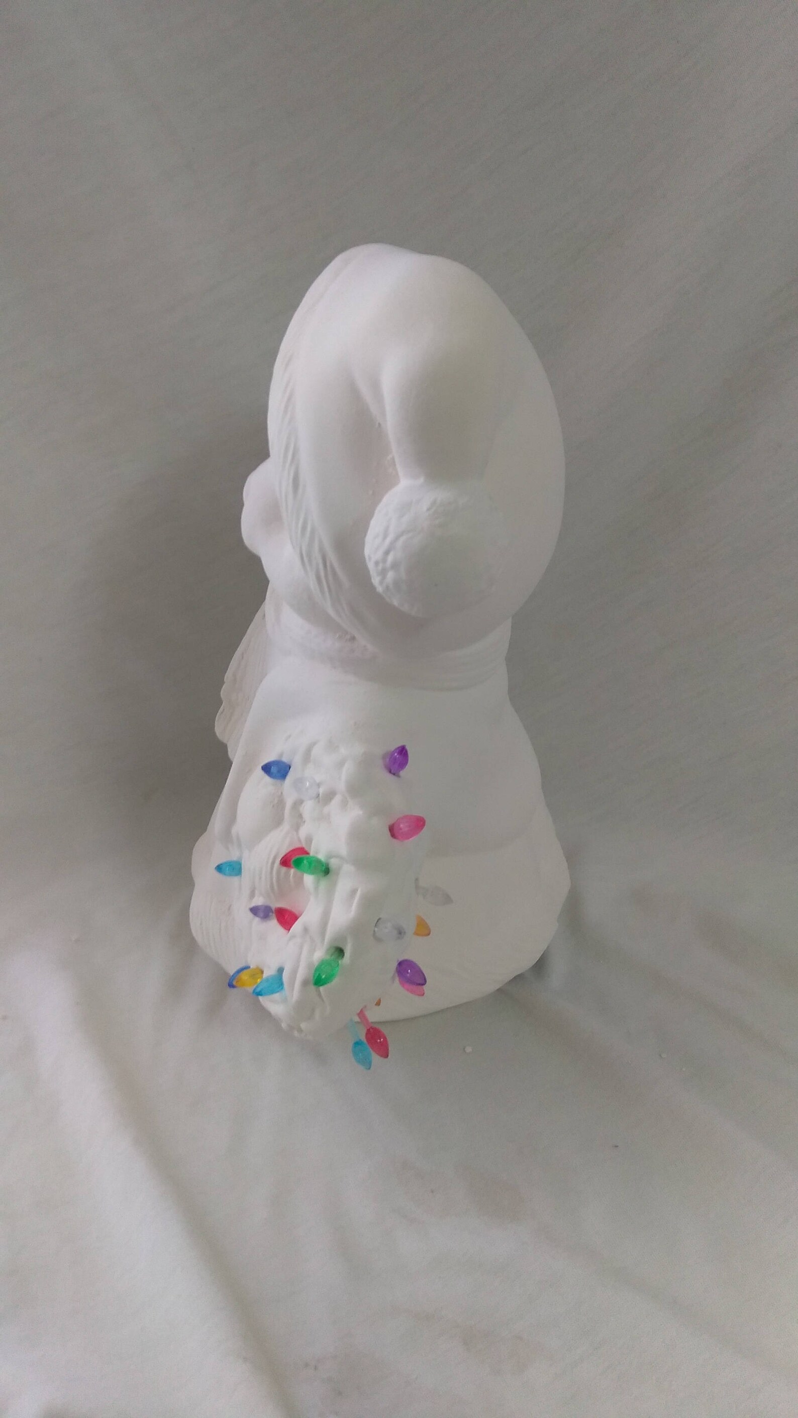 Mrs Santa Bear 8 Ready to Paint Ceramic Bisque With Etsy Canada