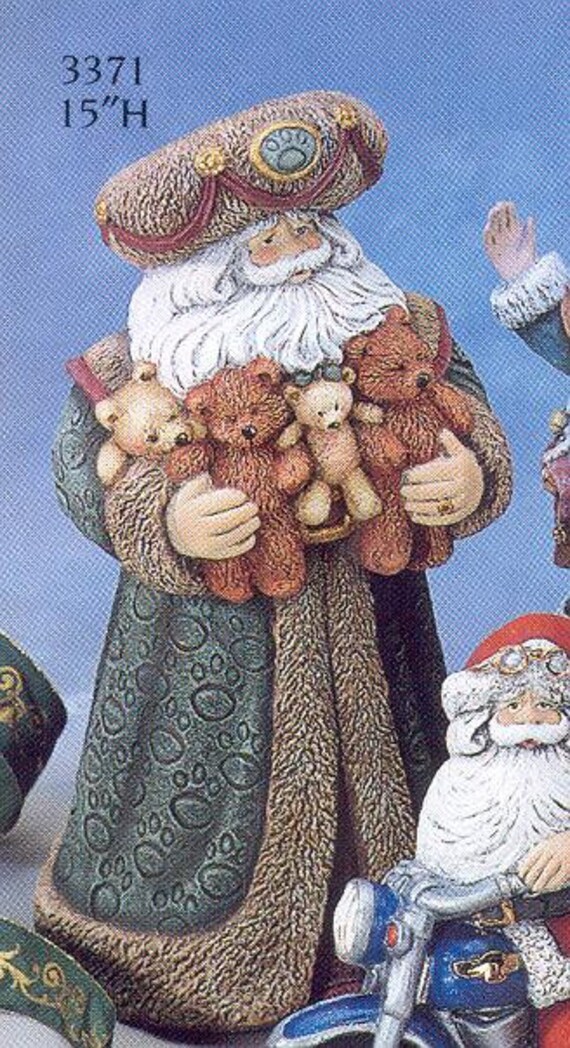 Renaissance Santa With Teddy Bears 15