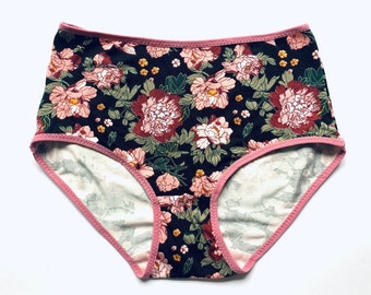 Hipster medium high style Panties. All sizes.