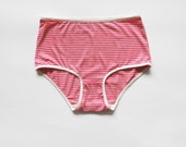 Sale, XS size. Striped panties. Pink And White colors. High style panties.