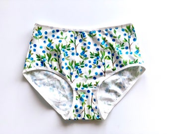 Panties with blueberry. Very comfortable and beautiful Panties for women. All sizes. Free shipping.