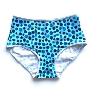 Panties with large irregular dots. Very comfortable and beautiful Panties for women. All sizes. Free shipping.