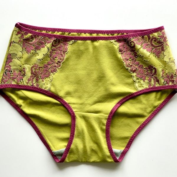 Lime Green Panties Etsy Canada