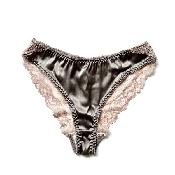 Silk High Waisted Panties Etsy