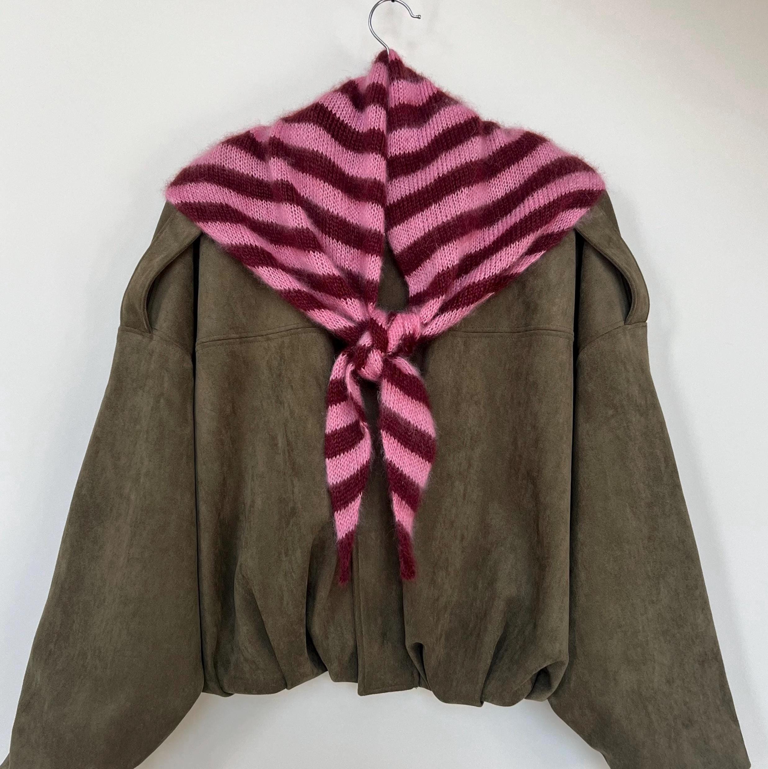 Multicolor Skinny Scarf by Egretta Garzetta