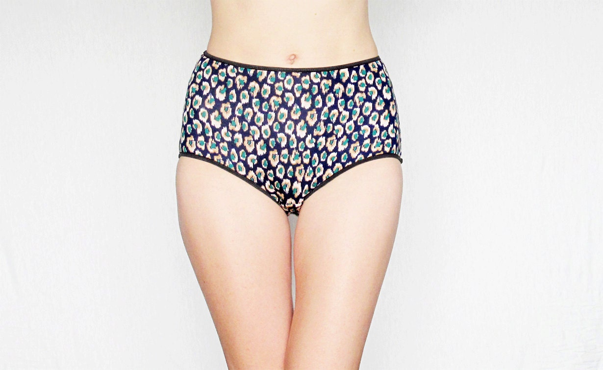 Leopard Print. High Style Panties by Egretta Garzetta Underwear
