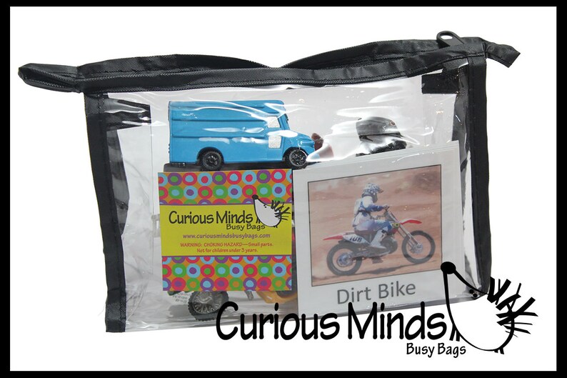 Match Cars and Truck Miniatures to Photos Transportation Vehicles to Matching Cards