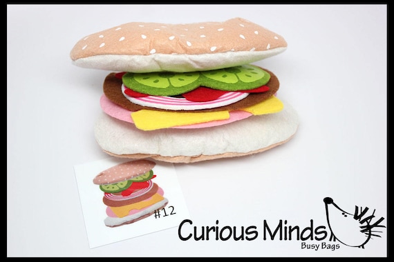 Felt Sandwich Button Snake - Educational Learning Toy For Kids Fine Motor Skills Development