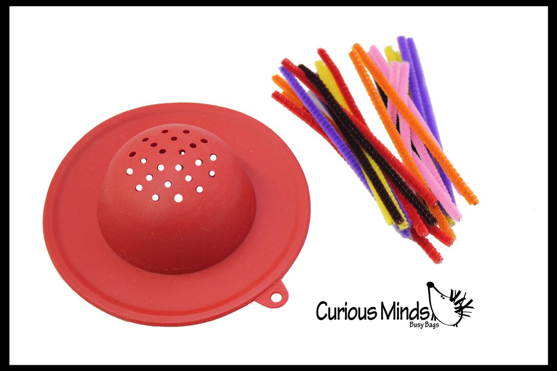 Busy Bags Pipe Cleaner Weaving Toddler Busy Bag Fine Etsy