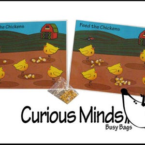 PDF file - Feed the chickens - numbers 1-10