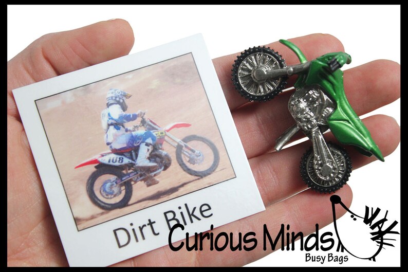 Match Cars and Truck Miniatures to Photos Transportation Vehicles to Matching Cards