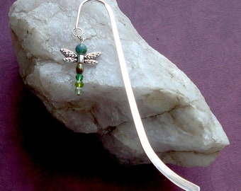 Dragonfly Beaded Bookmark