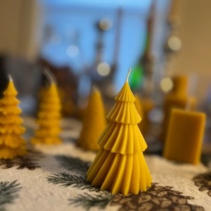 Spiral Christmas Tree 100% Pure Beeswax