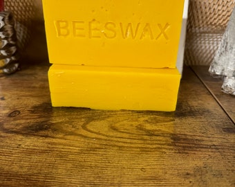 100% Pure Beeswax Block