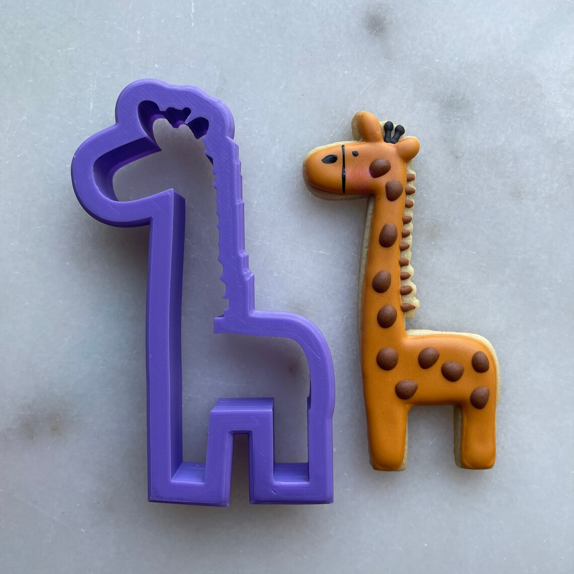 Giraffe Cookie Cutter STL File Etsy